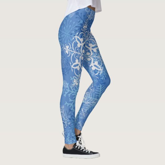 Leggings Motif Snowflake (Droite)