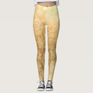 Leggings Motif Snowflake