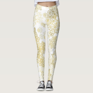 Leggings Motif Snowflake
