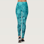 Leggings Motif Snowflake (Dos)