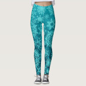 Leggings Motif Snowflake (Devant)