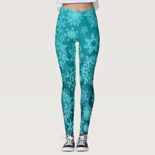 Leggings Motif Snowflake