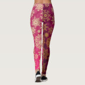 Leggings Motif Snowflake (Dos)