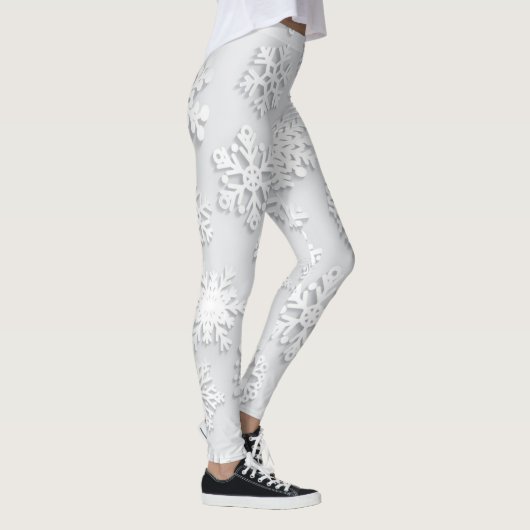 Leggings Motif Snowflake (Droite)