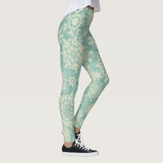 Leggings Motif Snowflake (Droite)