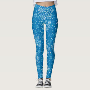 Leggings Motif Snowflake