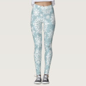 Leggings Motif Snowflake (Devant)
