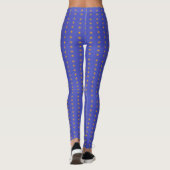 Leggings Motif solaire jaune (Dos)