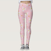 Leggings Motif Solstice Hedwig Rose (Devant)