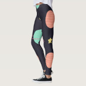 Leggings Motif spatial (Gauche)