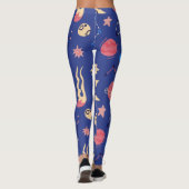 Leggings Motif spatial (Dos)