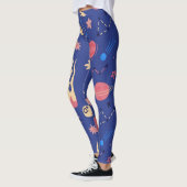 Leggings Motif spatial (Gauche)