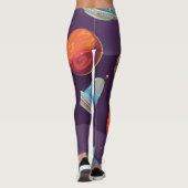 Leggings Motif spatial (Dos)