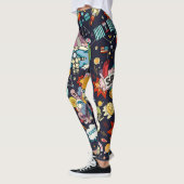 Leggings Motif spatial (Gauche)