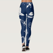 Leggings Motif spatial (Dos)