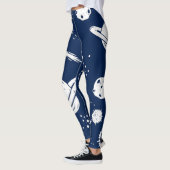 Leggings Motif spatial (Gauche)