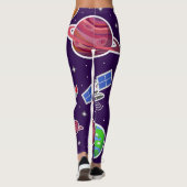 Leggings Motif spatial (Dos)