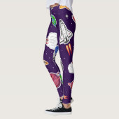 Leggings Motif spatial (Gauche)