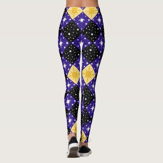 Leggings Motif spatial (Dos)