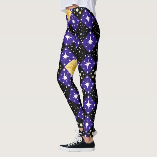 Leggings Motif spatial (Gauche)