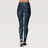Leggings Motif spatial (Dos)