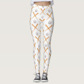 Leggings Motif sportif de baseball Batup (Devant)