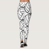 Leggings Motif sportif de volley-ball (Dos)