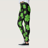 Leggings Motif St. Patrick Clover (Gauche)