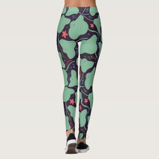 Leggings Motif Stingray (Dos)