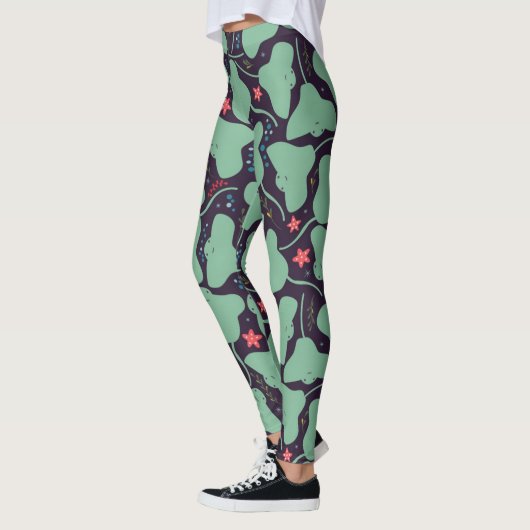 Leggings Motif Stingray (Gauche)