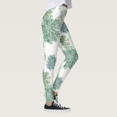 Leggings Motif succulent du bonheur | de plante (Droite)