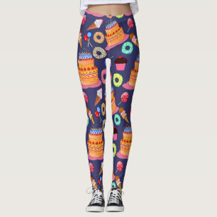 Leggings Motif Sugary Delights