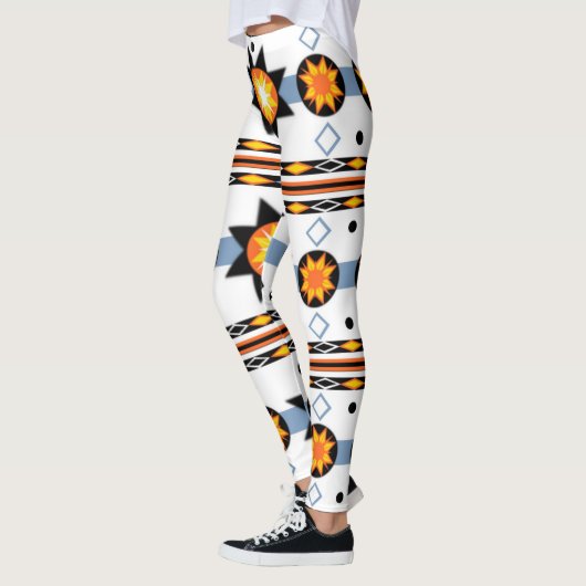 Leggings Motif Sun américain (Gauche)