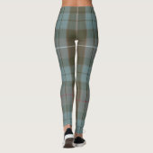 Leggings Motif surdimensionné de tartan de Fraser de clan (Dos)
