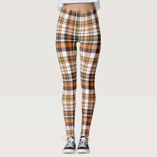 Leggings Motif tartan de Thanksgiving