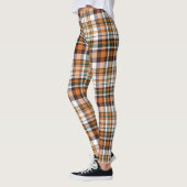 Leggings Motif tartan de Thanksgiving (Gauche)