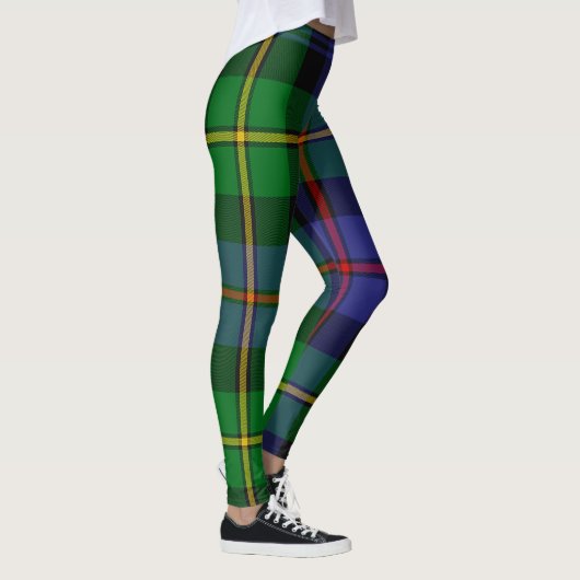 Leggings Motif Tartan Écossais (Droite)