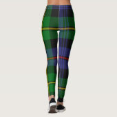 Leggings Motif Tartan Écossais (Dos)