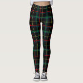 Leggings Motif Tartan Plaid (Devant)