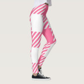 Leggings Motif Tartan rose (Droite)