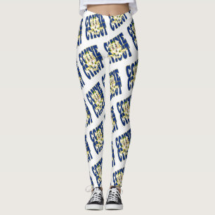 Leggings Motif texte de l'indicateur d'état de connexion