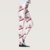 Leggings Motif texte du drapeau de l'état de Californie (Droite)
