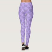 Leggings Motif Tigre Violet (Dos)