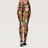 Leggings Motif Tiki (Dos)