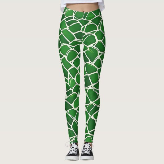 Leggings Motif Tortue Shell (Devant)