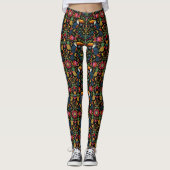 Leggings Motif Toucan Tropical (Devant)