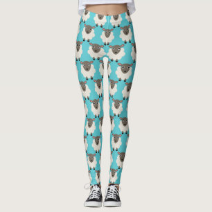 Leggings motif transparent