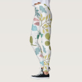 Leggings Motif transparent feuille (Gauche)
