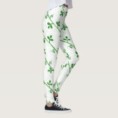 Leggings Motif transparent Graphique Floral (Droite)