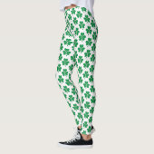 Leggings Motif Trèfle Vert Saint Patrick (Gauche)